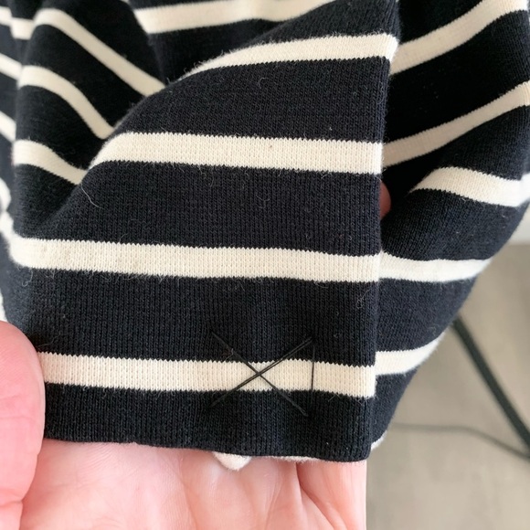 A New Day Horizontal Striped Cotton Blazer - Picture 7 of 9